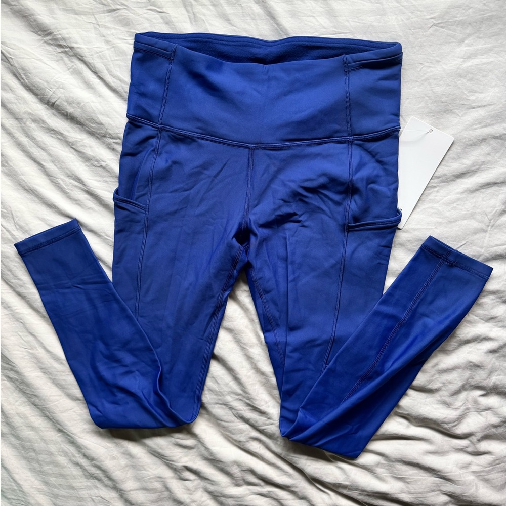 Lululemon Fast and Free High Rise Tights | Fleece 28” inseam